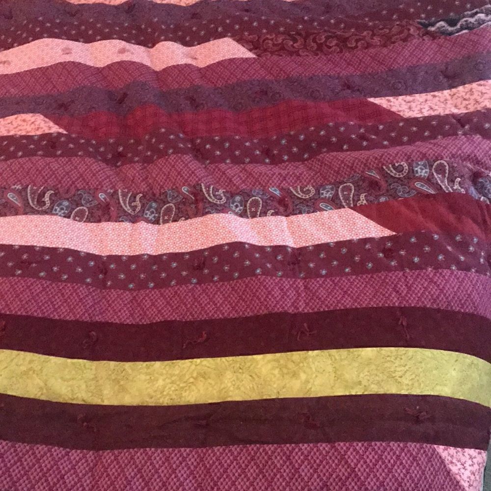 Handmade baby quilt  